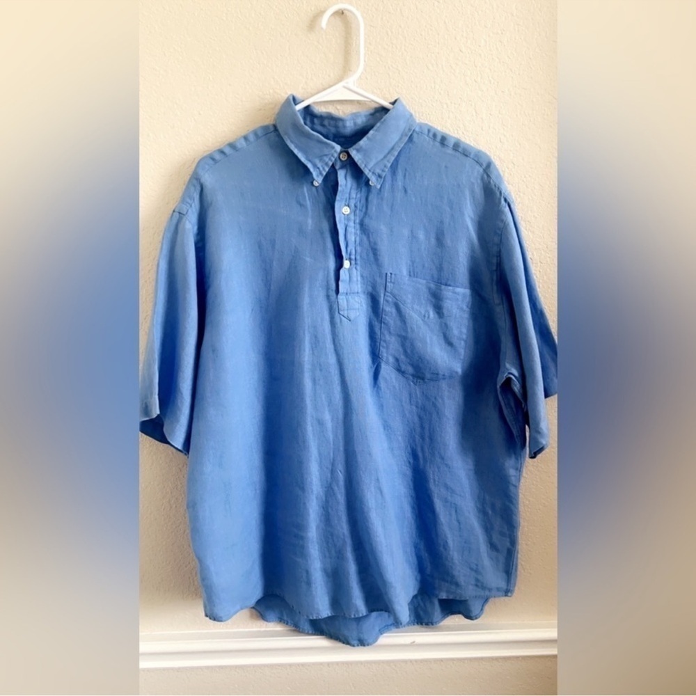 Ralph Lauren Light Blue Casual Button-Down Shirt